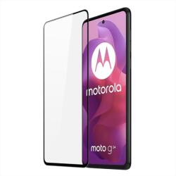 Picasee 3x 3D Sticlă securizată 3D cu cadru pentru Motorola Moto G24 - neagră - 2+1 gratis