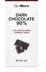 GymBeam 90% черен шоколад 70 g