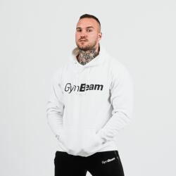 GymBeam Суичър PRO Hoodie White M