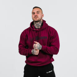 GymBeam Суичър PRO Hoodie Burgundy M