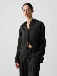 GAP Сатенена риза Boyfriend GAP GAP | Cheren | ЖЕНИ | XS