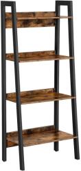 VASAGLE Létrapolc, 4 szintes könyvespolc 56 x 34 x 137, 5 cm (LLS054X01) - tutihome