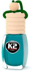 K2 K2AUTO zöld tea illatú légfrissítő üvegben, 8ml, VENTO GREEN TEA (V452P) (GD-V452MEL)