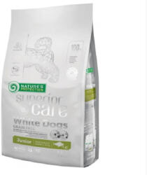 Nature's Protection Pachet Nature`s Protection Superior Care White Dogs Grain Free Small & Mini Junior, 2 X 1.5 Kg cu Peste Alb