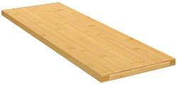 vidaXL Стенен рафт 60x20x1, 5 см бамбук (352725)