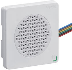 Schneider Electric Schneider XVSV7BWN 72x72 elektromos hangjelző, NPN 24 VDC, fehér (XVSV7BWN)