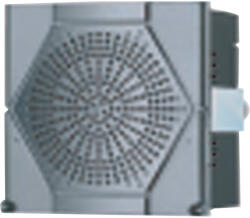 Schneider Electric Schneider XVS96BMWP Sziréna, ajtóra építhető 96x96, többszólamú, 4 csatornás, PNP, fehér, 12-24VDC (XVS96BMWP)