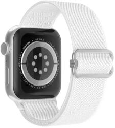 XPRO Apple Watch szövet körpánt 42mm/44mm/45mm/49mm fehér (128088)