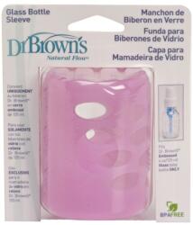 Dr. Brown's Standard szilikonos védőháló 125ml üveg cumisüvegre pink