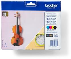 Brother LC127XLVALBP tintapatron 4 db Eredeti Fekete, Cián, Magenta, Sárga (LC127XLVALBP) (LC127XLVALBP)