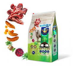 Happy&Fit Superior Grain free Hypoallergen Friss báránnyal, édesburgonyával és gyógynövényekkel 10kg - pegazusallatpatika