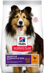 Hill's Canine Adult Sensitive Stomach&skin száraz eledel 2, 5kg - pegazusallatpatika