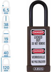 ABUS 74LB/40 KA - Egységkulcsos lakat (Több lakat azonos kulccsal) - Barna