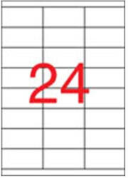 APLI Etikett, univerzális, 70x33, 8 mm, APLI, 2400 etikett/csomag (01293) - bestoffice