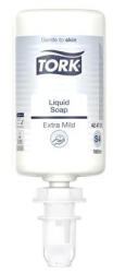 Tork Folyékony szappan, 1 l, S4 rendszer, TORK "Érzékeny bőrre", fehér (424701)
