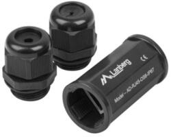 Lanberg FTP toldó CAT. 6 RJ45-RJ45 vízhatlan IP67 (AD-RJ45-OS6-IP67) - cyberdepo