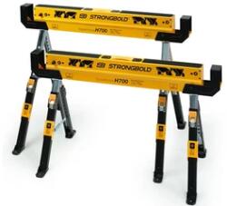 Strongbold Superhorse H700 fűrészbak 1180 kg | 610 - 820 mm | 2 db (BT034)