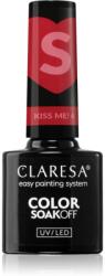 Claresa SoakOff UV/LED Color Kiss Me lac de unghii sub forma de gel culoare 4 5 g