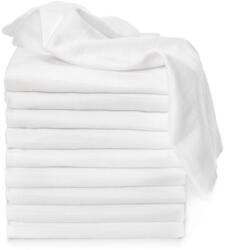 T-TOMI TETRA Cloth Diapers HIGH QUALITY White scutece textile White 70x70 cm 10 buc