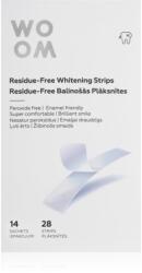 WOOM Residue-Free Whitening Strips fehérítő fogselyem 28 db