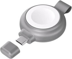 INVZI Mágneses vezeték nélküli töltő, INVZI, NVZAWC01, Apple Watch 5W MFi tanúsítvánnyal, USB-C csatlakozóval (NVZAWC01) - scom