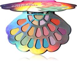 Aquarius Cosmetic Let´s be Mermaid Eyeshadow Palette szemhéjfesték paletta applikátorral gyermekeknek