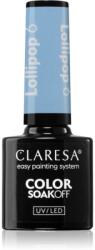 Claresa SoakOff UV/LED Color Lollipop lac de unghii sub forma de gel culoare 6 5 g