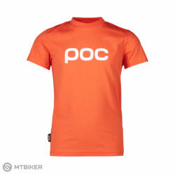 POC Tee Jr gyerek póló, zink orange (160 (L))