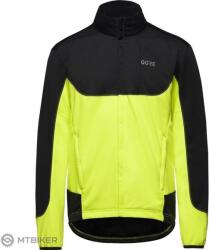 GOREWEAR C5 GWS Thermo Trail kabát, fekete/neonsárga (L)