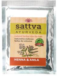 SATTVA Henna - Természetes növényi hajfesték - henna-amla 10g - Sattva Ayurveda