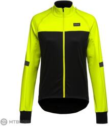 GOREWEAR Phantom női kabát, fekete/neonsárga (L/42)