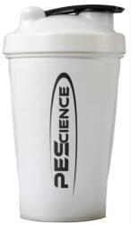 PeScience Shaker White 600 ml - suplimente-sport