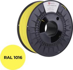 C-TECH PREMIUM LINE PLA 3D nyomtatószál, kénsárga RAL1016 (3DF-P-PLA1.75-1016)