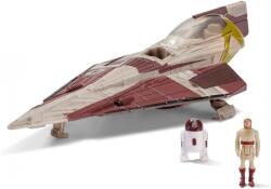 Jazwares Star Wars - Medium Vehicle - Delta 7B Jedi Starfighter - Obi-Wan