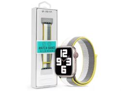 DEVIA Apple Watch Szövet Sport Szíj - Nylon Woven Braided Adjustable Two-tone Watch Loop - 42/44/45/49 Mm - Lilac St364747 (st364747)