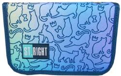 ST.RIGHT Penar St. Right Ombre Cats - Cu 1 fermoar și 2 aripi (TO-PBW-4717-XXX-STRI-ST) Penar