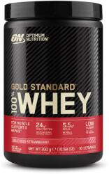 Optimum Nutrition Proteine din zer, pudra proteica, ON 100% Whey Gold Standard, aroma capsuni, 300g, Optimum Nutrition