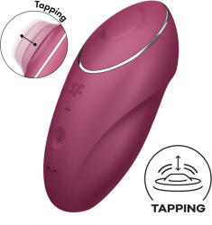Satisfyer Tap & Climax 1 Red Vibrator