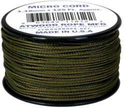 Atwood Rope Mfg ARM 100 MICROCORD 1, 18mm. 125' Olive Drab MS14-OD (MS14-OD)