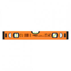 NEO TOOLS Vízmérték, alu, 3 libellás, s 300, 40cm (71-131)