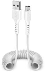 SBS - USB-C / USB Cablu (1m), alb