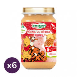 Univer INGYENES SZÁLLÍTÁS - Univer zöldséges sertésragu almával, 10 hó+ (6x220 g)