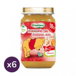 Univer INGYENES SZÁLLÍTÁS - Univer édesburgonyás csirke zöldségekkel, rizzsel, 10 hó+ (6x220 g)
