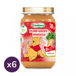 Univer INGYENES SZÁLLÍTÁS - Univer zöldbab-burgonya marhahússal, 10 hó+ (6x220 g)