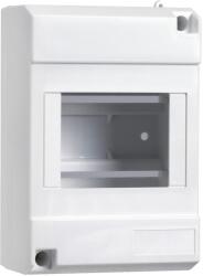Schneider Electric MICRO PRAGMA Kiselosztó, ajtó nélkül, falon kívüli, 4 modul (10206) (10206)