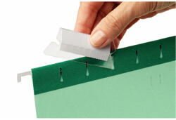 Esselte Classic függőmappa cserecímke + címketartó 25 db / doboz 94514