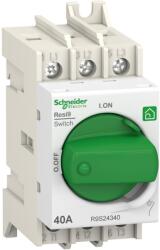Schneider Electric RESI9 moduláris forgócsapos kapcsoló, 3P, 40A (R9S24340) (R9S24340)