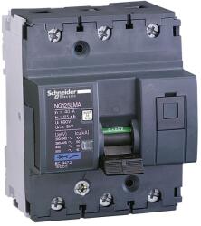 Schneider Electric NG125L kismegszakító, 3P, MA, 6.3A (18880) (18880)