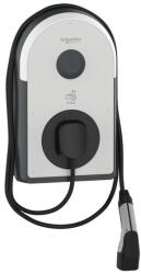 Schneider Electric EVlink ProAC töltőállomás 1*32A - 7, 4kW - kábellel + 6mA RDC-DD védelem + 30mA Asi ÁVK + MNx (EVB3S07NCA) (EVB3S07NCA)