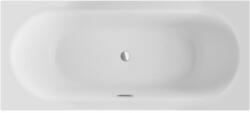 Besco Vitae Slim+ slip téglalap alakú fürdőkád 159.5x75 cm fehér #WAV-160-SC+ (#WAV160SC+)